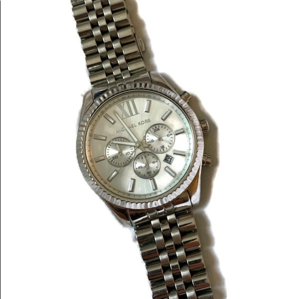 Michael Kors Bradshaw Watch Silver